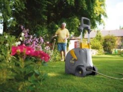 Hozelock Wheeled Fast Cart With 40m Hose -Lawn and Plant Care Store 17287 21523