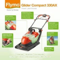 Flymo Glider Compact 330AX Lawnmower 7 Flymo Glider Compact 330AX Lawnmower -Lawn and Plant Care Store 40780 10630