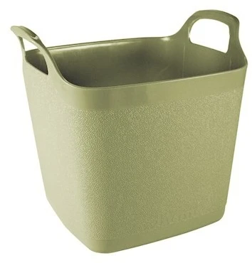 Town & Country Square Garden Flexi-Tub - Sage Green 1 Town & Country Square Garden Flexi-Tub - Sage Green