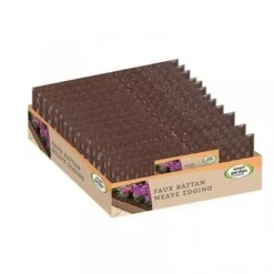Smart Garden Faux Rattan Edging 4 Pack -Lawn and Plant Care Store 44679 5805