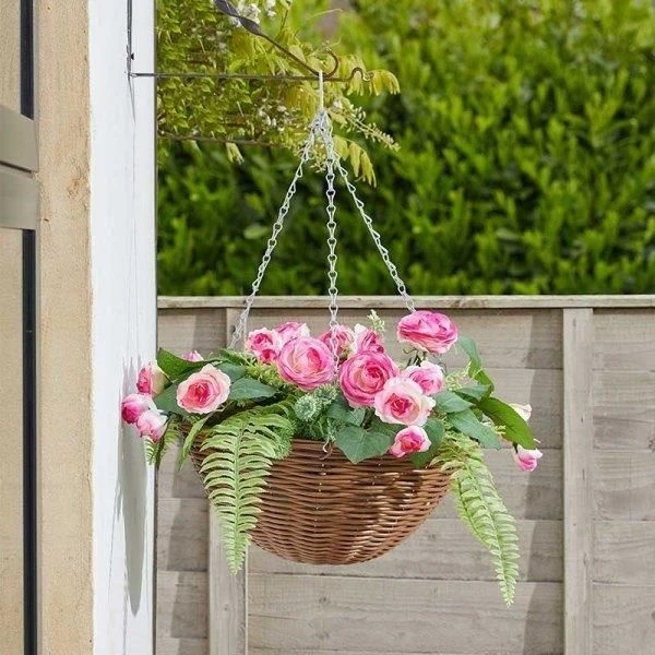 Smart Garden Easy Basket - Pink Perfection 35cm 2 Smart Garden Easy Basket - Pink Perfection 35cm - Image 2
