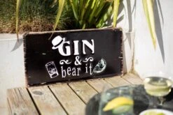 La Hacienda Gin & Bear It Garden Sign 5 La Hacienda Gin & Bear It Garden Sign -Lawn and Plant Care Store 47045 2117