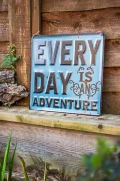 La Hacienda Every Day Is An Adventure Garden Sign -Lawn and Plant Care Store 47050 2102
