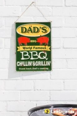 La Hacienda Dad's BBQ Garden Sign 5 La Hacienda Dad's BBQ Garden Sign -Lawn and Plant Care Store 47053 2100