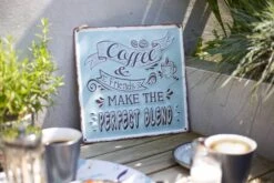 La Hacienda Coffee And Friends Sign -Lawn and Plant Care Store 47060 2078