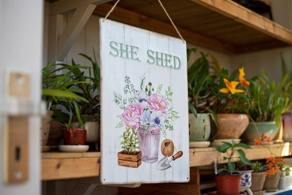 La Hacienda She Shed Sign 2 La Hacienda She Shed Sign - Image 2