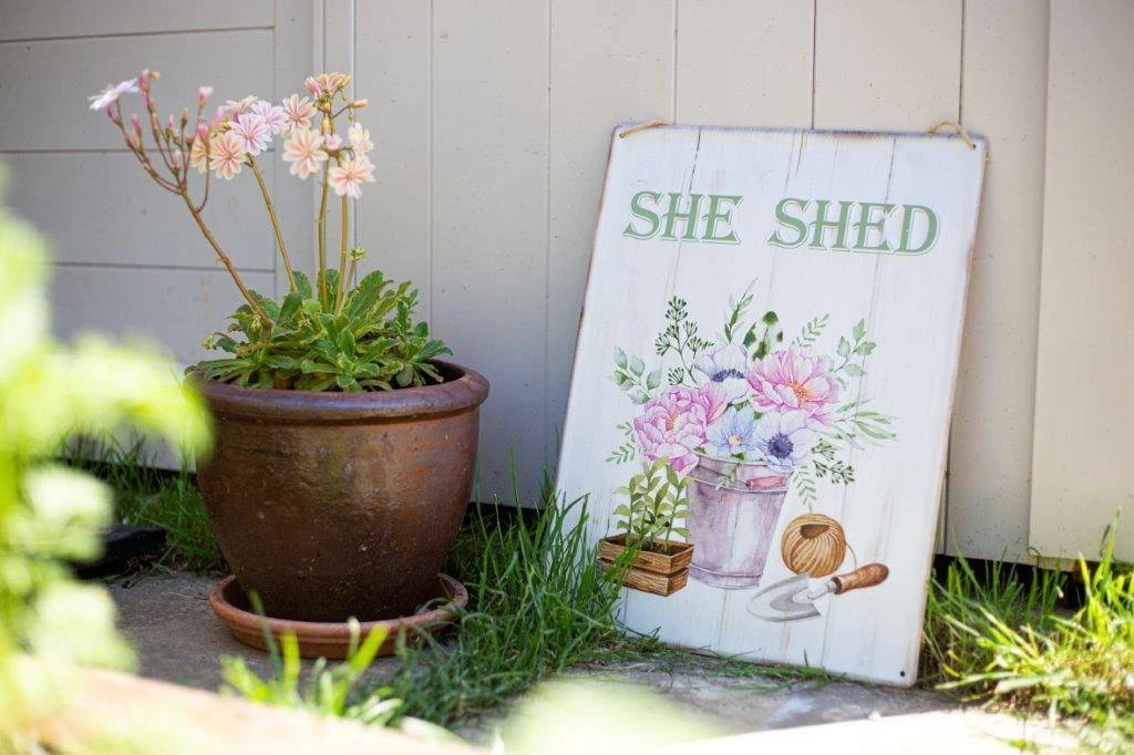 La Hacienda She Shed Sign 4 La Hacienda She Shed Sign - Image 4