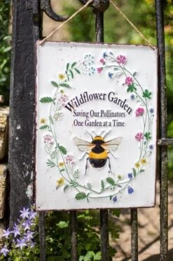 La Hacienda Wildflower Garden Sign 6 La Hacienda Wildflower Garden Sign -Lawn and Plant Care Store 47062 2069
