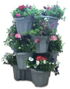 Town & Country 17L Large Tiered Planter -Lawn and Plant Care Store 48841 36855