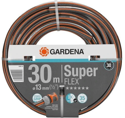 Gardena Premium SuperFLEX Hose 13mm (1/2), 30m 1 Gardena Premium SuperFLEX Hose 13mm (1/2), 30m