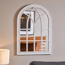 Smart Garden Victorian Home & Garden Mirror - Silvergris