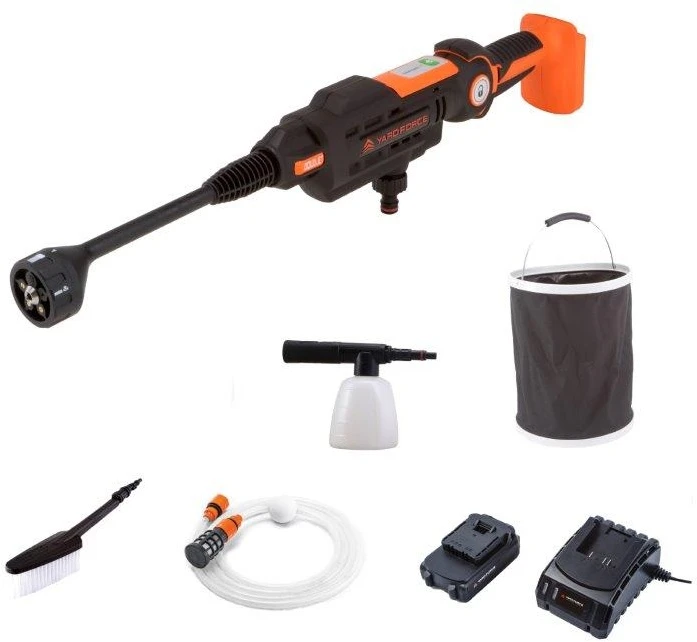 Yard Force - LW C02A Aquajet 20V Cordless Pressure Cleaner 1 Yard Force - LW C02A Aquajet 20V Cordless Pressure Cleaner