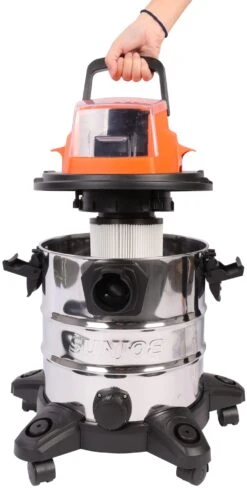 Yard Force - LW CVC1 - 20V Cordless Wet & Dry Vacuum Cleaner -Lawn and Plant Care Store 51962 28043